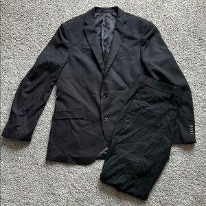 Men's Black Suit Blazer and Pants